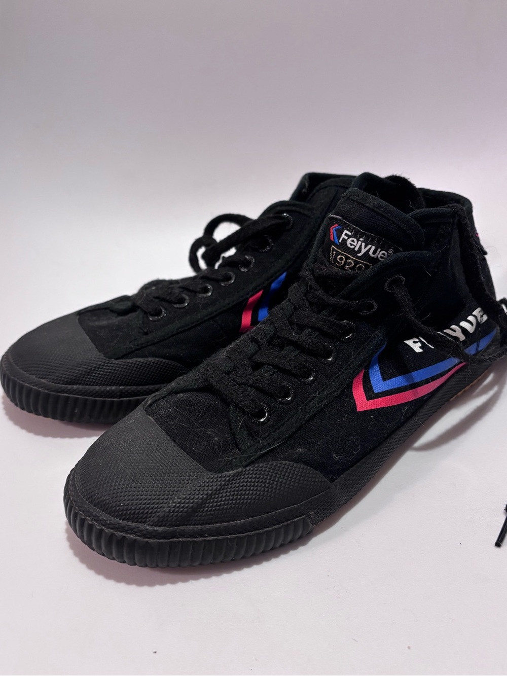 Feiyue Black High-Top Sneakers Sporty Casual Street